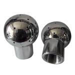 Durable Sanitary SS Rotating Cip Spray Ball Male / Female Thread Fixed