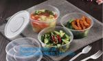 disposable cornstarch convenience takeaway plastic food bowl,BPA free bamboo
