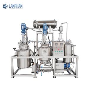 Wholesale 50L Stainless Steel 304 Concentration Tank Extraction Unit Extraction Concentrator from china suppliers