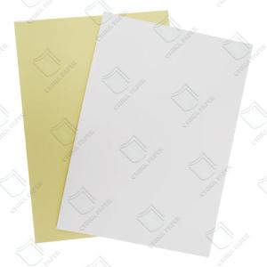 Wholesale High Gloss With White Or Yellow Glassine Release Paper For Self-adhesive Sticker Paper from china suppliers
