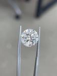 IGI Certified Hearts And Arrows 3ct Round Cut Laboratory Grown CVD Diamond