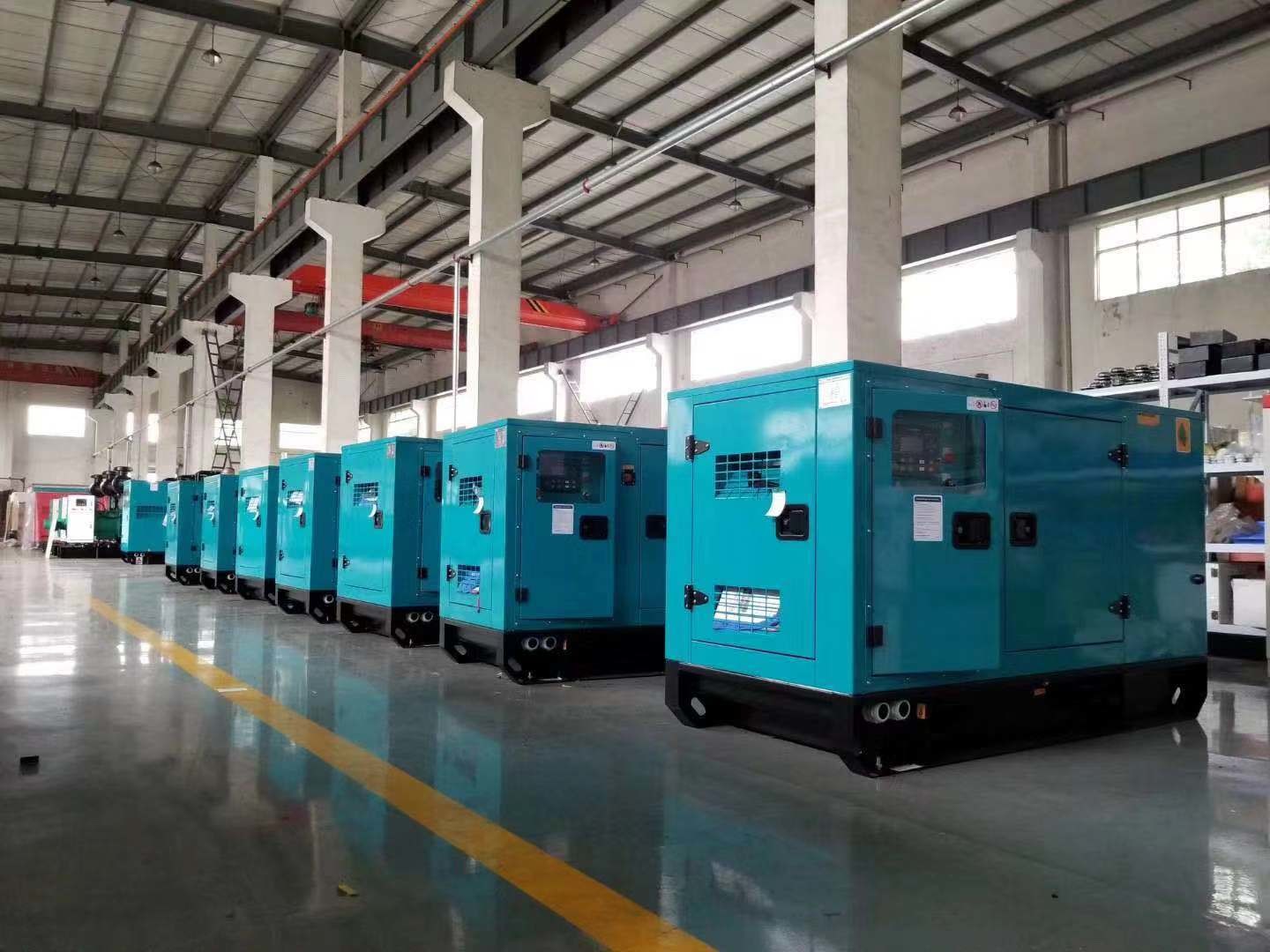 500KW Three Phase AC Generator Diesel Generator sets with SDEC engine