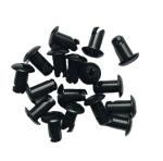 Black ALLOY Sprint Car Dzus Fasteners Qtr Turn Dzus Button 5/16 x0.500 Inch for