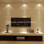Fireproof B1 Grade 3D Board Acoustic Waterproof Purple Wall Panel for Living