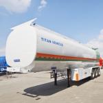 TITAN 45CBM Tri Axle New Fuel Tanker Trailer for Sale