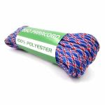 Parachute Type III 7 Strand 550 Paracord Black Blue Green