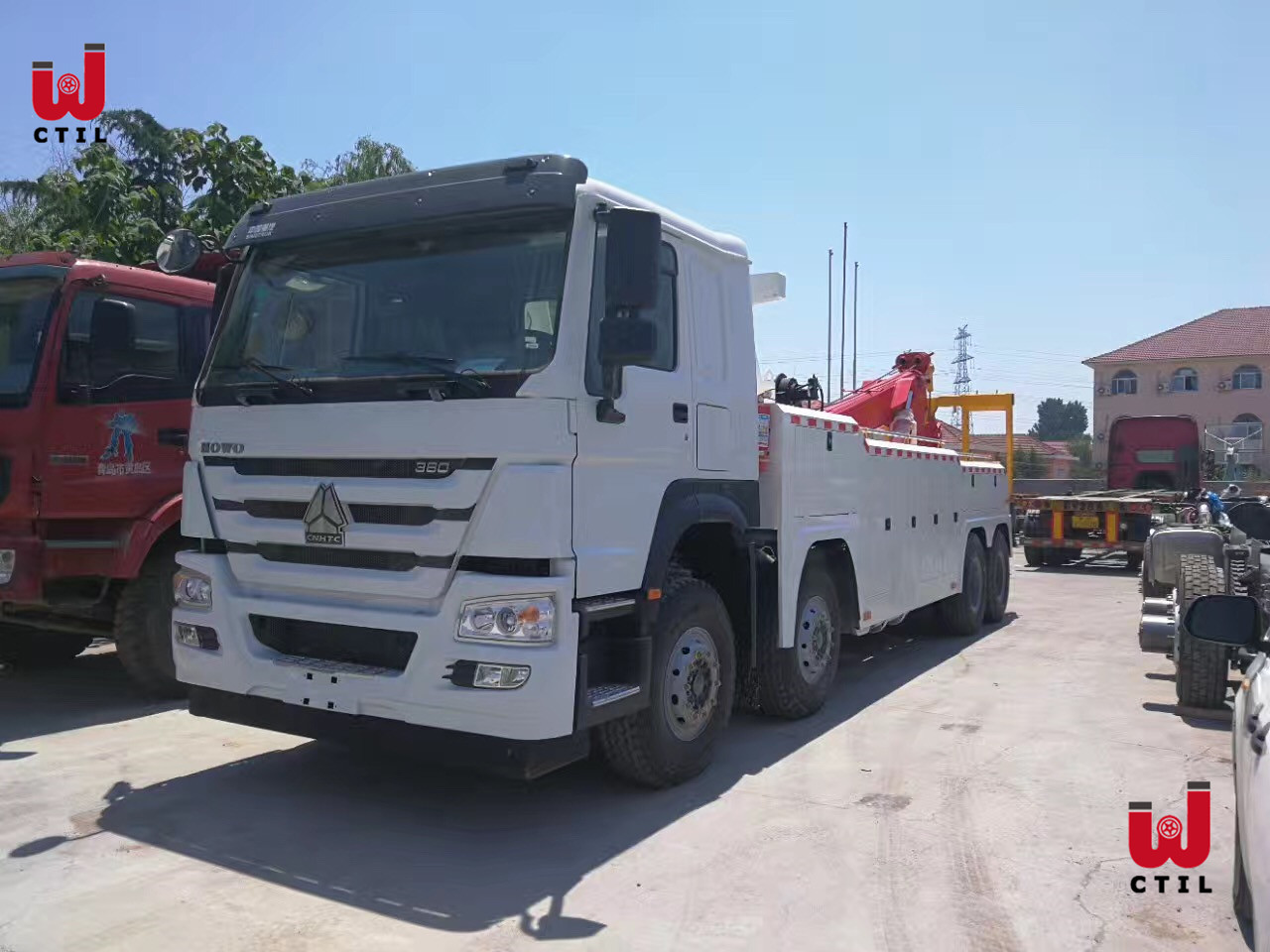 50t 8X4 Wrecker Tow Truck