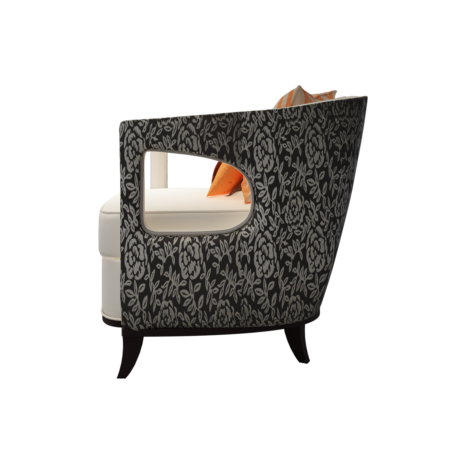 Light luxury Hotel Sofa used Leather upholstered Leisure chairs for Lobby seating furniture