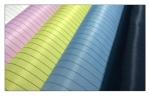5mm Strip Esd Clothing Material Grid / Streak Cleanroom Fabric Carbon Fiber