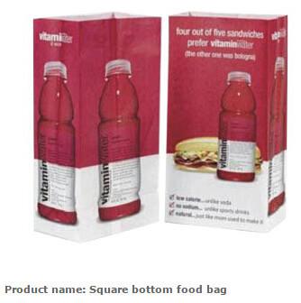 Grocery Bag, Tea bags, Square food paper bag, Snack bags, Pie packing bag, Kraft
