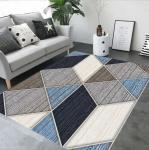 3D Printed Flower Geometric Style Floor Carpets For sofa , Bedroom, Living Room