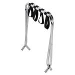 Folding Round Tube Luggage Rack / Hotel Chrome Luggage Rack / Heavy-duty Luggage