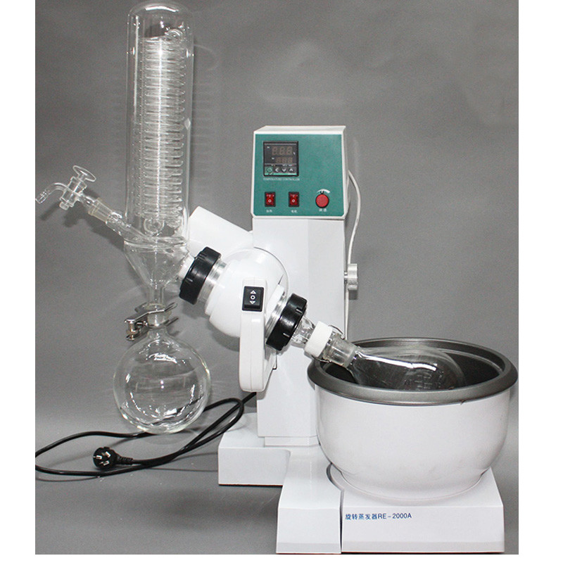 RE2000A Lab Rotary Evaporator Distillation Pharmaceutical 1L Mini Vacuum
