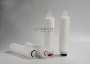 Wholesale Pharmaceutics Membrane Filter Cartridge 0.1um 0.22um 0.45um PES Pleated from china suppliers