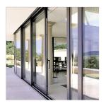 Minimalist Design Style Aluminum Alloy Sliding Doors For Exterior Environment