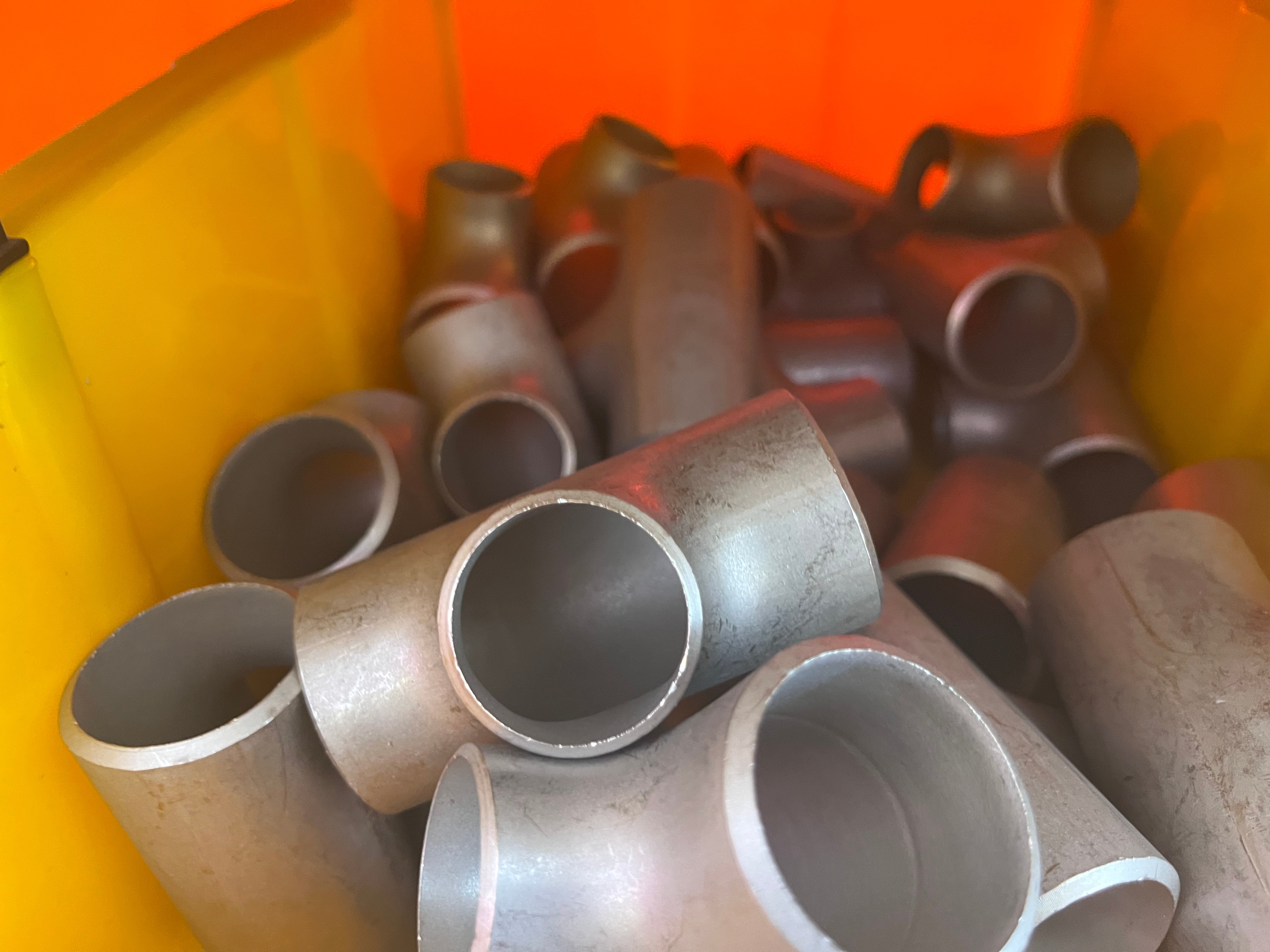 High Pressure SS BW Tube Stainless Steel Equal Tee Butt Welded Pipe Fittings
