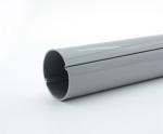 Electrical Insulation Customized Color PVC Plastic Pipe Grey ODM PVC Tubing