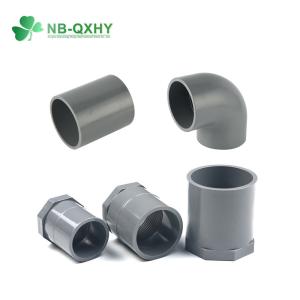 Wholesale Rigid Standard Pn16 Grey UPVC Pipe Fittings PVC Male Threaded Coupling Adapter Flexible from china suppliers