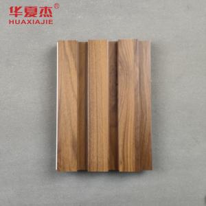 Wholesale Wood Grain WPC Wall Panel Laminated Wall Panels / Boards Commercial Residential Decoration from china suppliers
