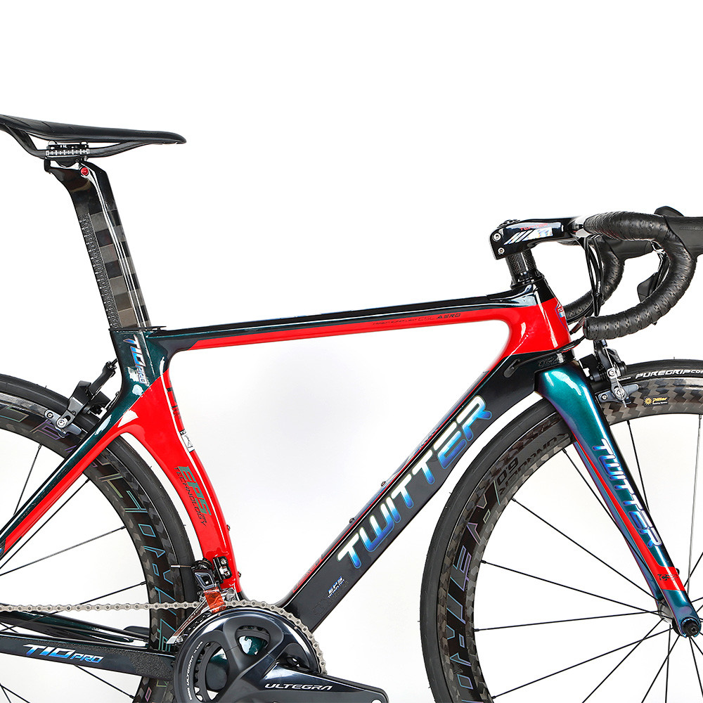 EPS Carbon Fiber Road Bike T10pro Holographic Color SHIMANO UT R8000-22 Speed For Man And Woman