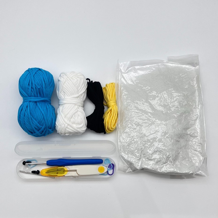 Read to ship seven craft cute tep-by-step crochet kit for beginners in this video