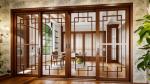 Ventilated Residential Aluminium Sliding Glass Doors Fireproof ODM
