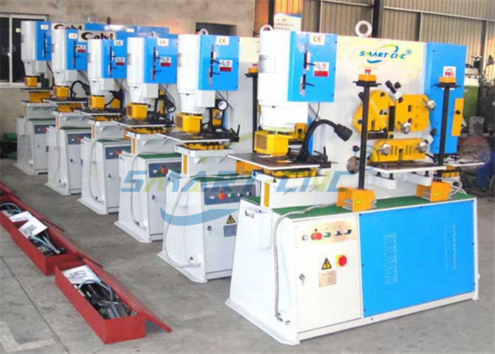 Hydraulic Universal Ironworker Stable High Performance CE Approved