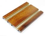 Wardrobe Door 6063 Wood Finish Aluminium Trim Profiles