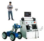Wireless Control CCTV Pipe Inspection Equipment For Underground , Boiler
