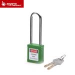 76MM Steel Shackle Safety Lockout Padlocks ISO9001 Certification For Industrial