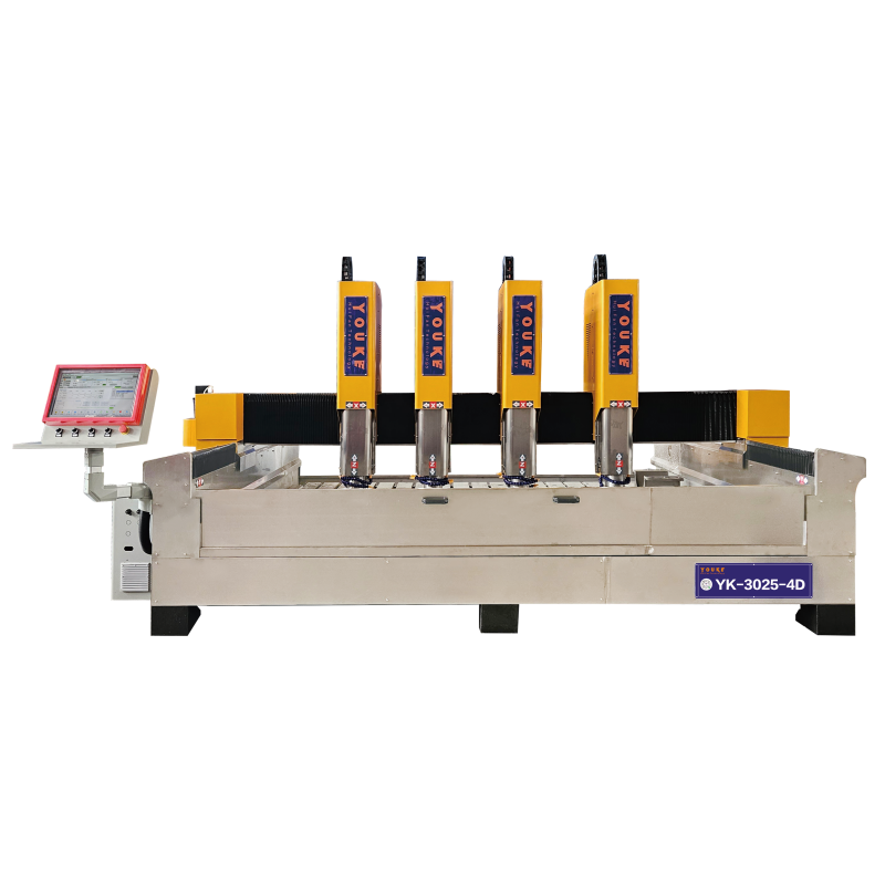 3800kg CNC Stone Engraving Machine HPGL for Jade Carving