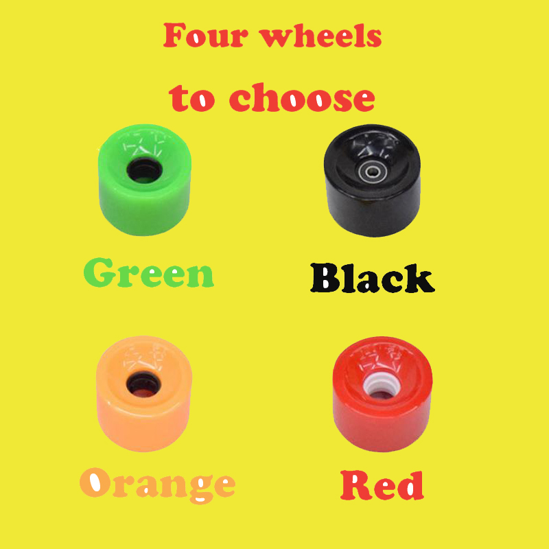 Fashion Mini Fish 4 Wheel Electric Skateboard PU Material 2200mAH