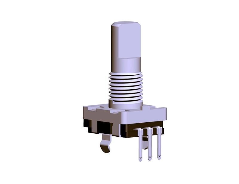 11mm Metal shaft incremental rotary encoder EC11-01-04-X2D-HA1