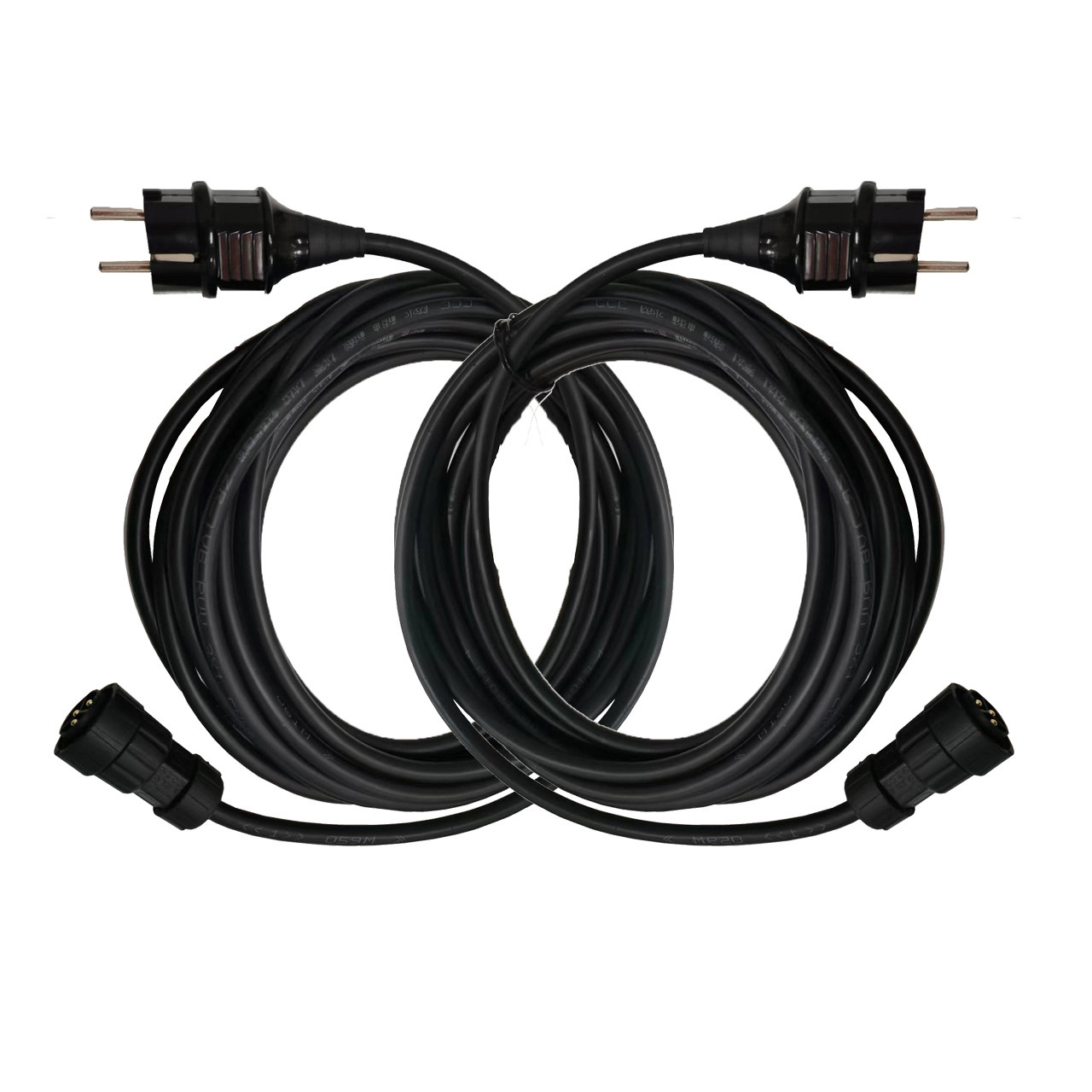 Pure Copper Solar Ac Cable 3m XLPE Micro Inverter Solar Power Cable