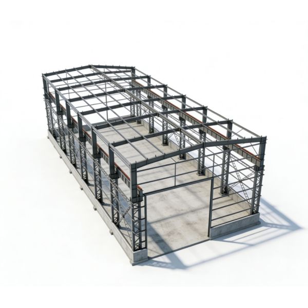 EN1090 Steel Structure Workshop Pre Engineered Warehouse OEM