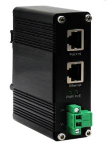 Wholesale DIN-Rail Industrial 802.3bt Gigabit PoE++ Splitter Output Voltage 24VDC from china suppliers