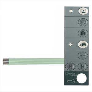 Wholesale Tactile Metal Dome PET Circuit Membrane Switch 3M Adhesive ISO Certificate from china suppliers