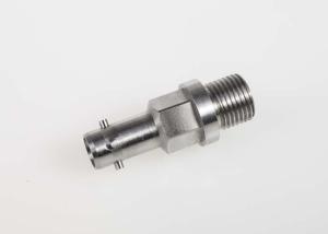 Wholesale Equipment Parts Stainless Steel Machined Parts 304F Hex Half Thread Screw from china suppliers