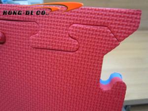 China Double Colour High Density Eva Gym Foam Floor Mat on sale