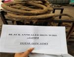 BWG16 Wire Thickness Black Annealed Steel Wire 25kg/Roll Weight For Construction