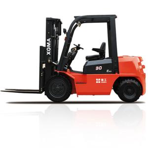 Wholesale 3 Stage Forklift Truck Diesel 3000kg Rated Capacity With 180 Degree Rearview Mirror from china suppliers