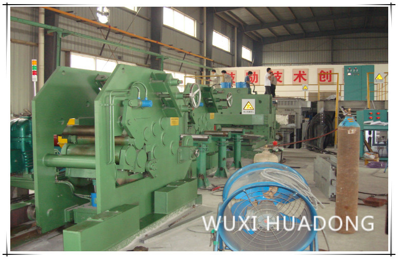 Electric Upward Continuous Casting Equipment , Copper Brass Bronze Strip Casting Machine