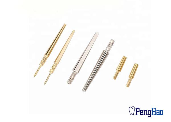 22*1.95mm / 20*1.95mm Dental Laboratory Impression Pins / Dental Brass Dowel