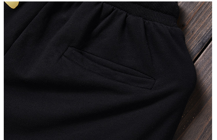 5XL 6XL Monogrammed Men Streetwear Shorts Hip Hop Punk Rock Loose Sport Pants