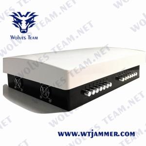 Wholesale 16 Bands Adjustable 5G Signal Jammer GSM CDMA 3G 4G WIFI GPS VHF UHF from china suppliers