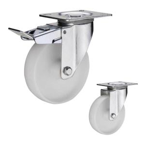 Wholesale Wearable 5 Inch 330lbs Loading Nylon Casters Medium Duty from china suppliers