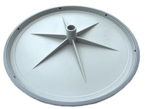 Wholesale Long Service Life EPDM / PTFE SSI Aeration Diffusers 9inch For Wastewater Treatment from china suppliers