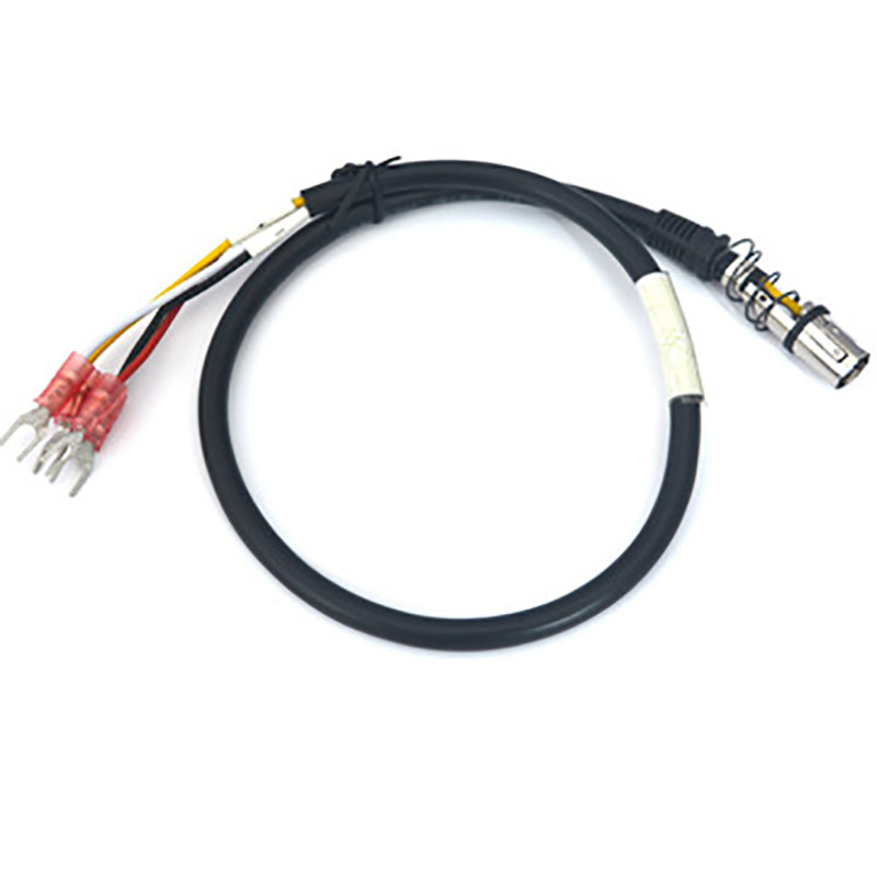 DIN4P DC Connector 500mm Terminal Wire Harness Self Locking
