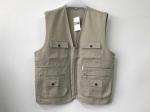 Mens classic vest，mens waist coat, vest 044 in 100% polyester washed fabric,