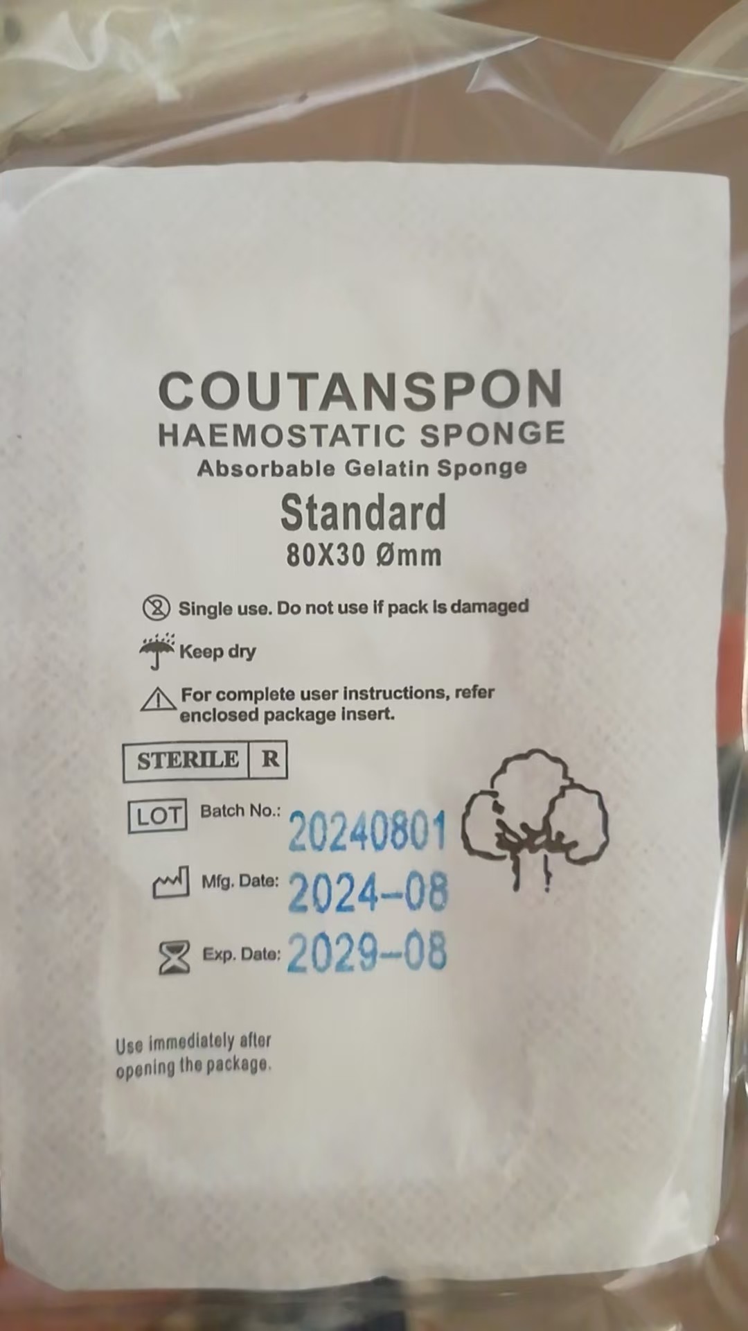 Medical anal hemostatic sponge cylinder anal sponge tampons sponge